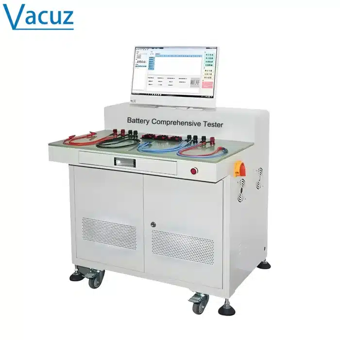 18650 21700 100V Kabin 20A Şarj ve 120A Deşarj AC İç Direnç Silindirik Lityum Pil Test Cihazı için Kapsamlı Test Cihazı