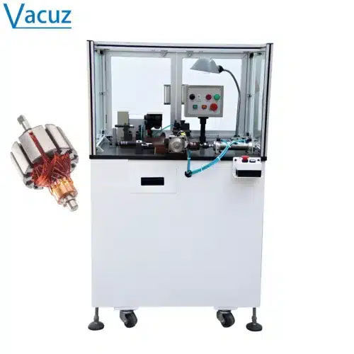 High Precision Vacuz Brushed Motor Automatic Armature Rotor Commutator CNC Turning Cutting Turning Lathe Machine