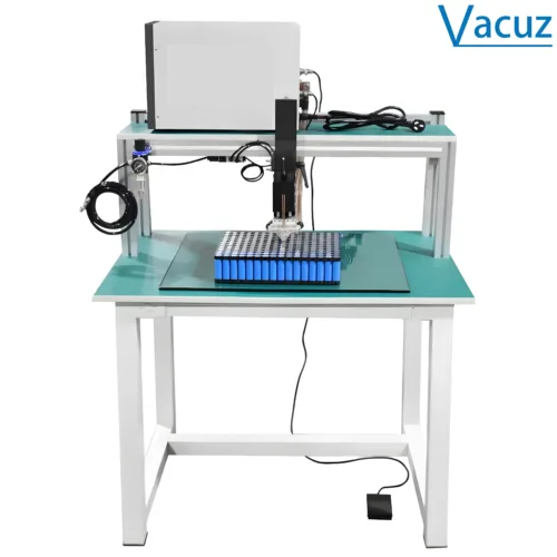 Pneumatic Manual Battery Pack Spot Welder Machine Spot Welder for Cylindrical Battery 18650 26650 21700 Welding