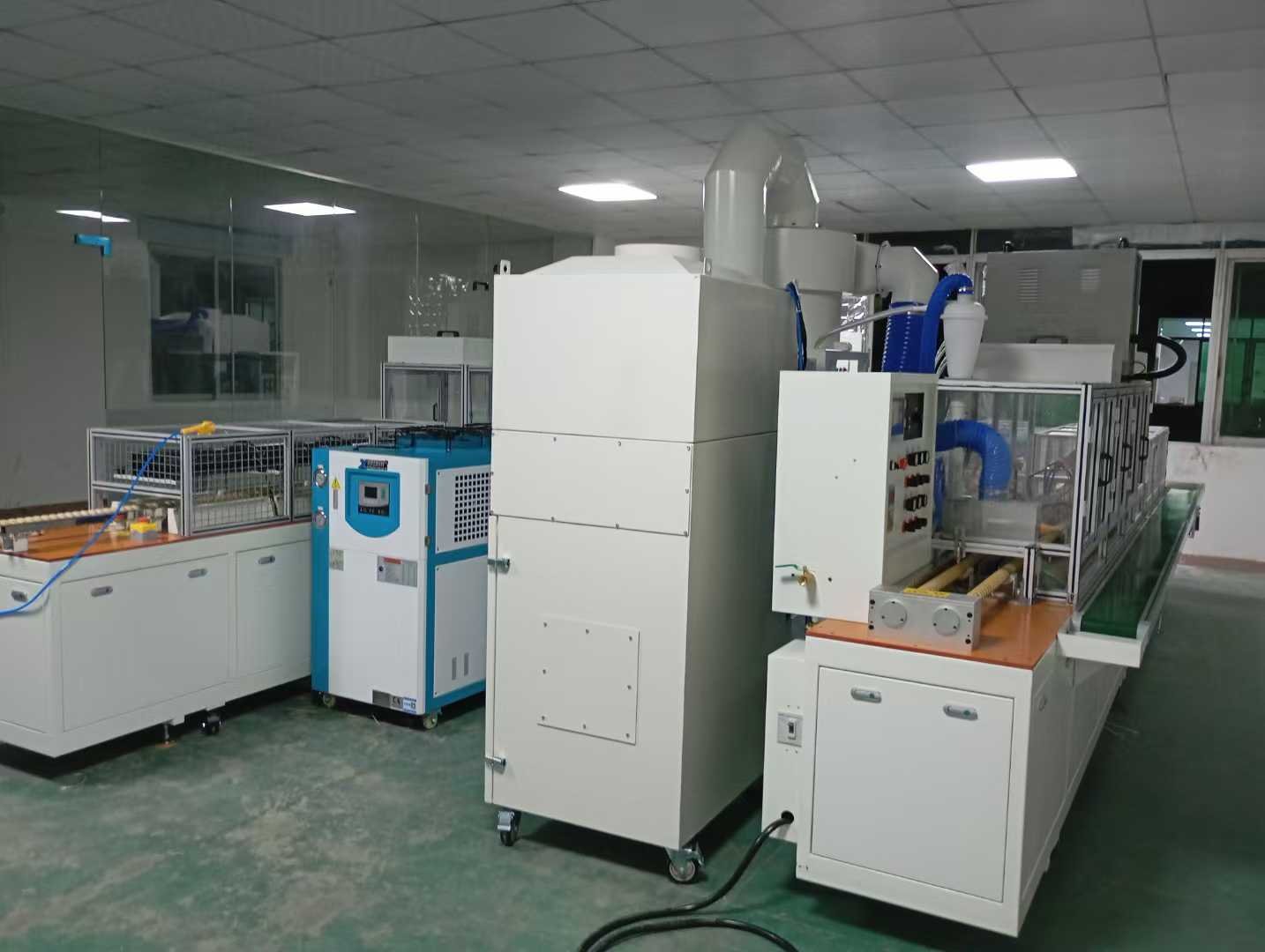Vacuz Automatic BLDC Motor Electrostatic Coating Machine Production Line For Drone Stator Core Lamination