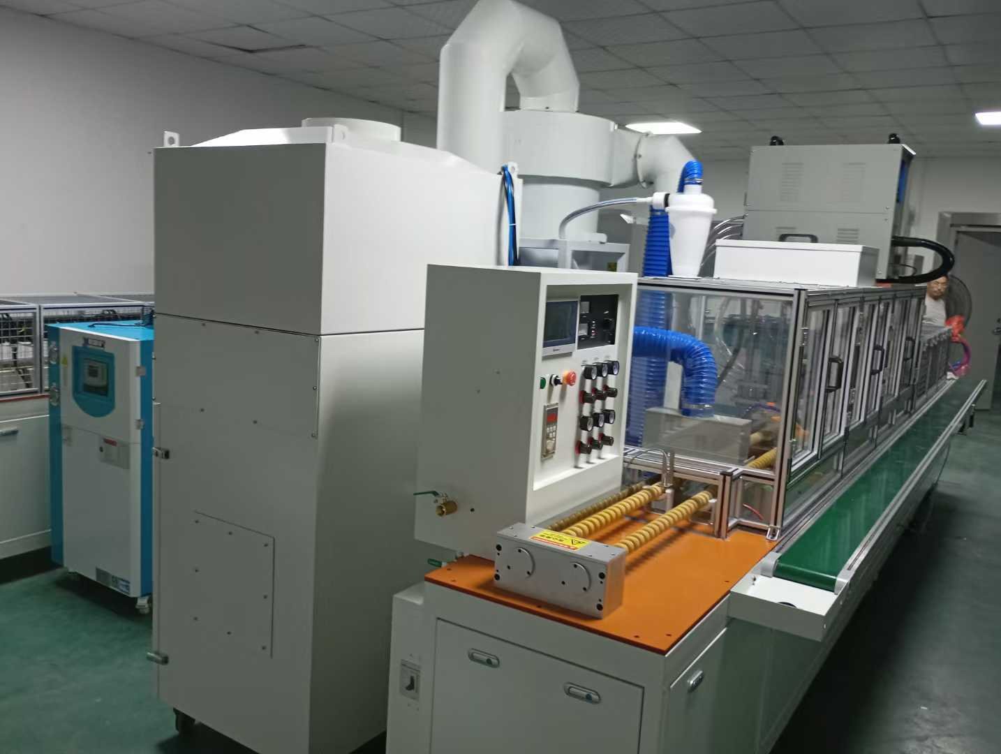 Vacuz Automatic BLDC Motor Electrostatic Coating Machine Production Line For Drone Stator Core Lamination