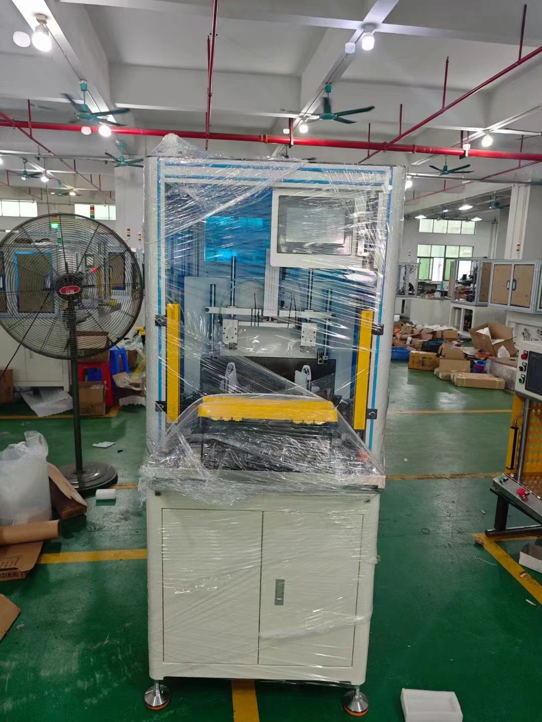 Vacuz Automatic Inner BLDC Air Conditioner Motor Stator Core Needle/Fly Fork Winding Machine Packaging