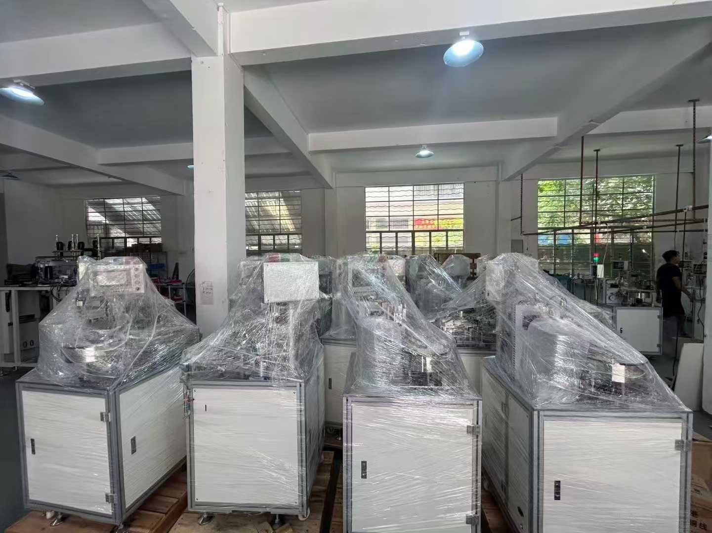 Vacuz Fully Automatic Side Slider Current Transformer Toroidal Inductor Core Winding Machine Shipment