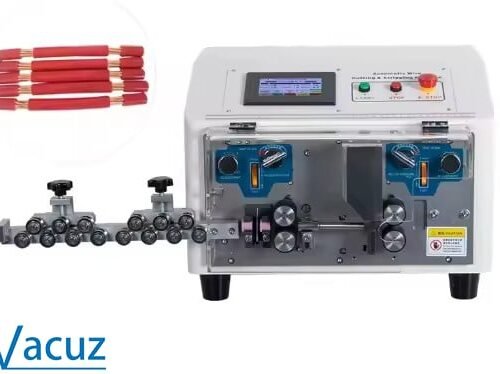 Fast Speed Cable Cutting Computer Electric Wire Cutting Cutter Cable Conductor Peeling Wire Stripper Stripping Machine