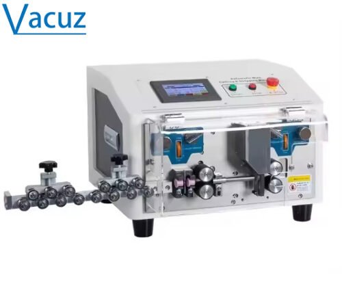 Fast Speed Cable Cutting Computer Electric Wire Cutting Cutter Cable Conductor Peeling Wire Stripper Stripping Machine