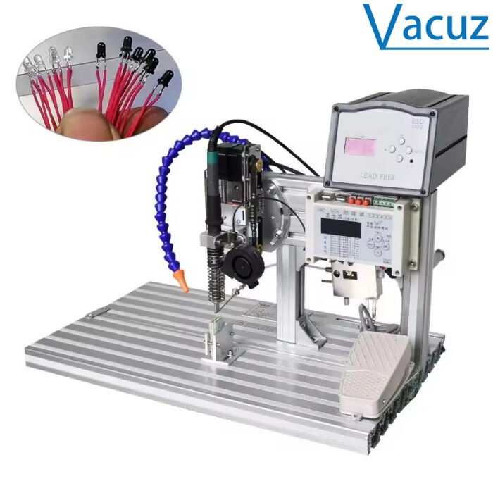 Semi Automatic Drone Motor Electric Wire Electrical Cable Soldering Machine Tin MotorPCBLEDRobot Equipment Cable Manufacturing