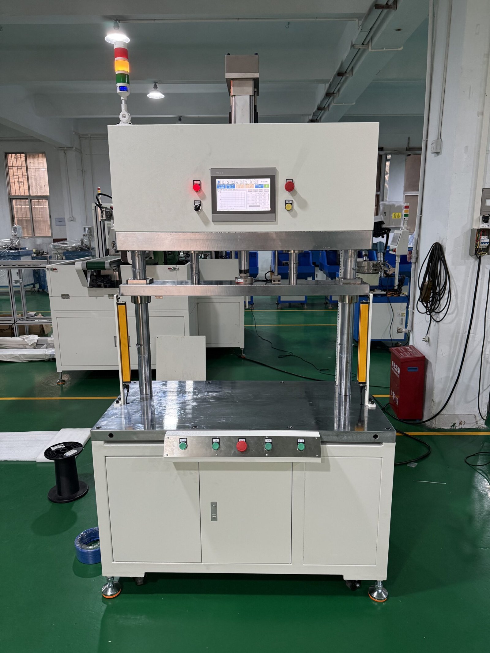 Vacuz 3 Tons & 5 Tons Force Electrical Servo Press Motor Shaft Bearings Assembly Machine