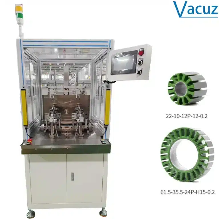 Vacuz 4 Axis Precision Winding Servo Motor Automatic 3115 3520 FPV Drone BLDC Motor Outer External Stator Core Flying Fork Winding Machine Equipment