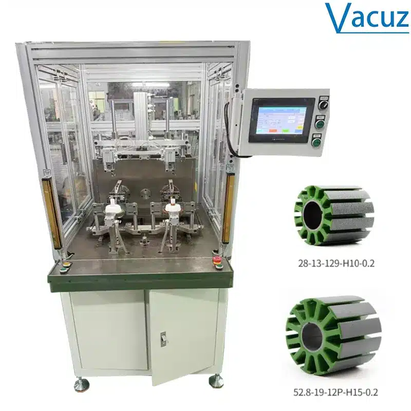 Vacuz 4 Axis Precision Winding Servo Motor Automatic 3115 3520 FPV Drone BLDC Motor Outer External Stator Core Flying Fork Winding Machine Equipment