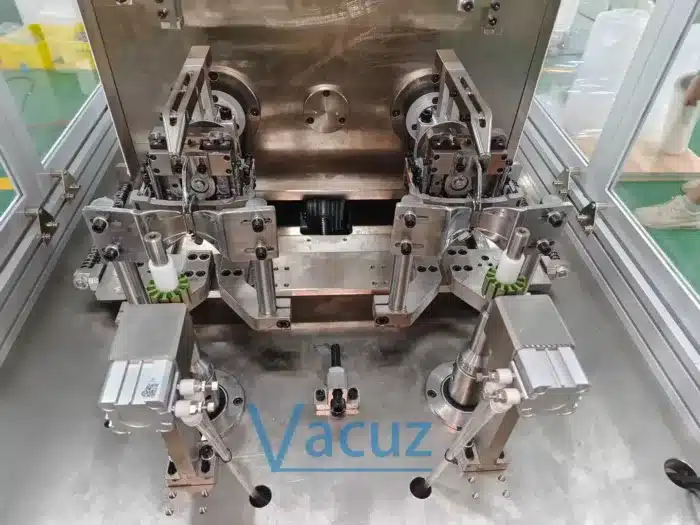 Vacuz 4 Axis Precision Winding Servo Motor Automatic 3115 3520 FPV Drone BLDC Motor Outer External Stator Core Flying Fork Winding Machine Equipment