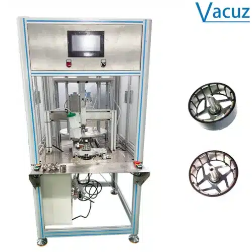 Vacuz R&D Sliding Table Type 3115 3520 FPV Drone BLDC Motor Rotor Parts Automatic Ring Cover Glue Dispenser N52H NdFeB Magnets Insertion Assembly Machine