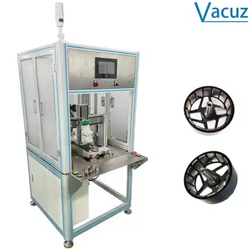 Vacuz R&D Sliding Table Type 3115 3520 FPV Drone BLDC Motor Rotor Parts Automatic Ring Cover Glue Dispenser N52H NdFeB Magnets Insertion Assembly Machine