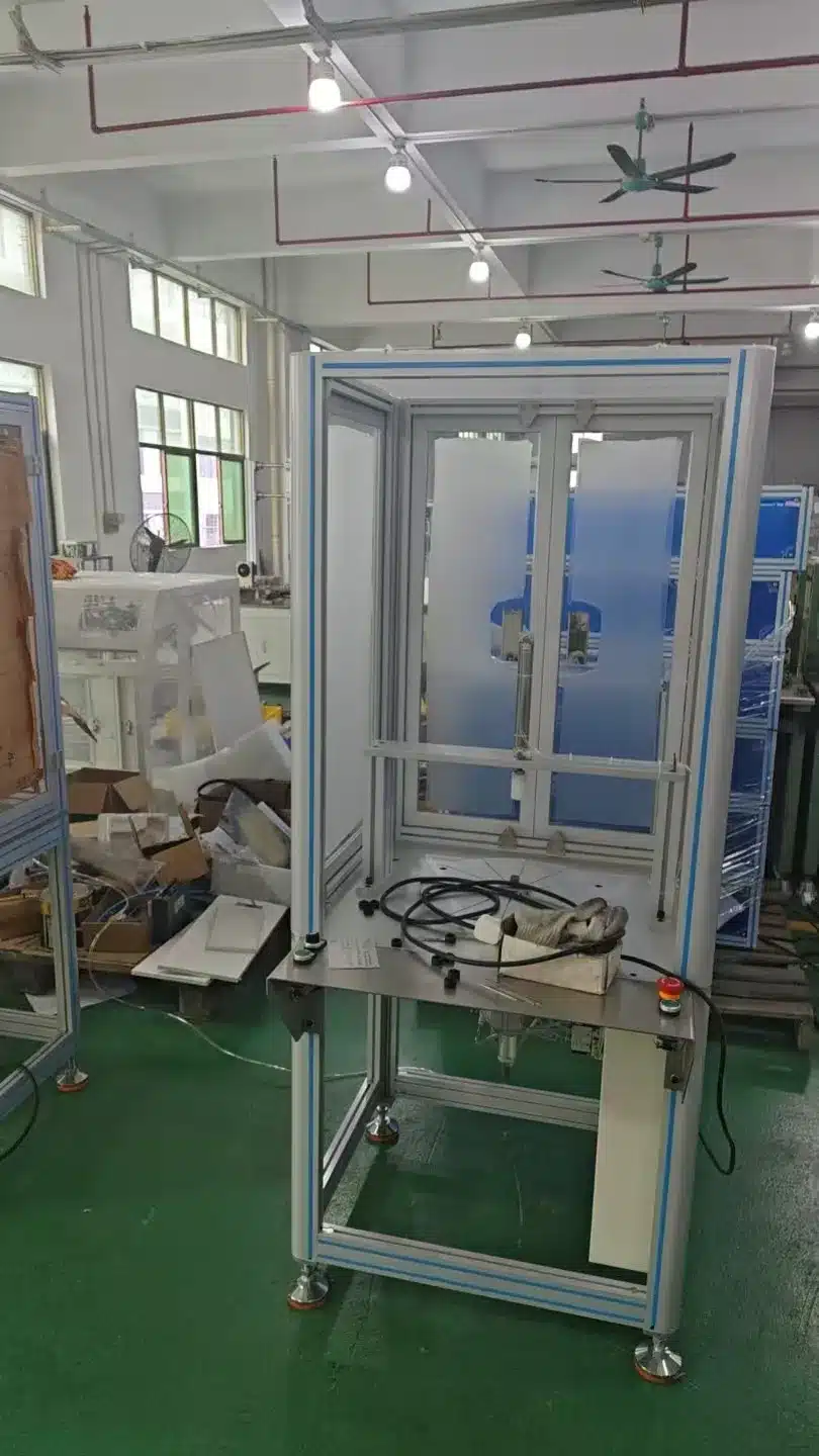 Vacuz BLDC Motor Coil Winding Machine+2 Sets Rotor Glue Dispensing Magnets Insertion Machine+3 Sets 1 Ton Servo Press Machines to Vietnam