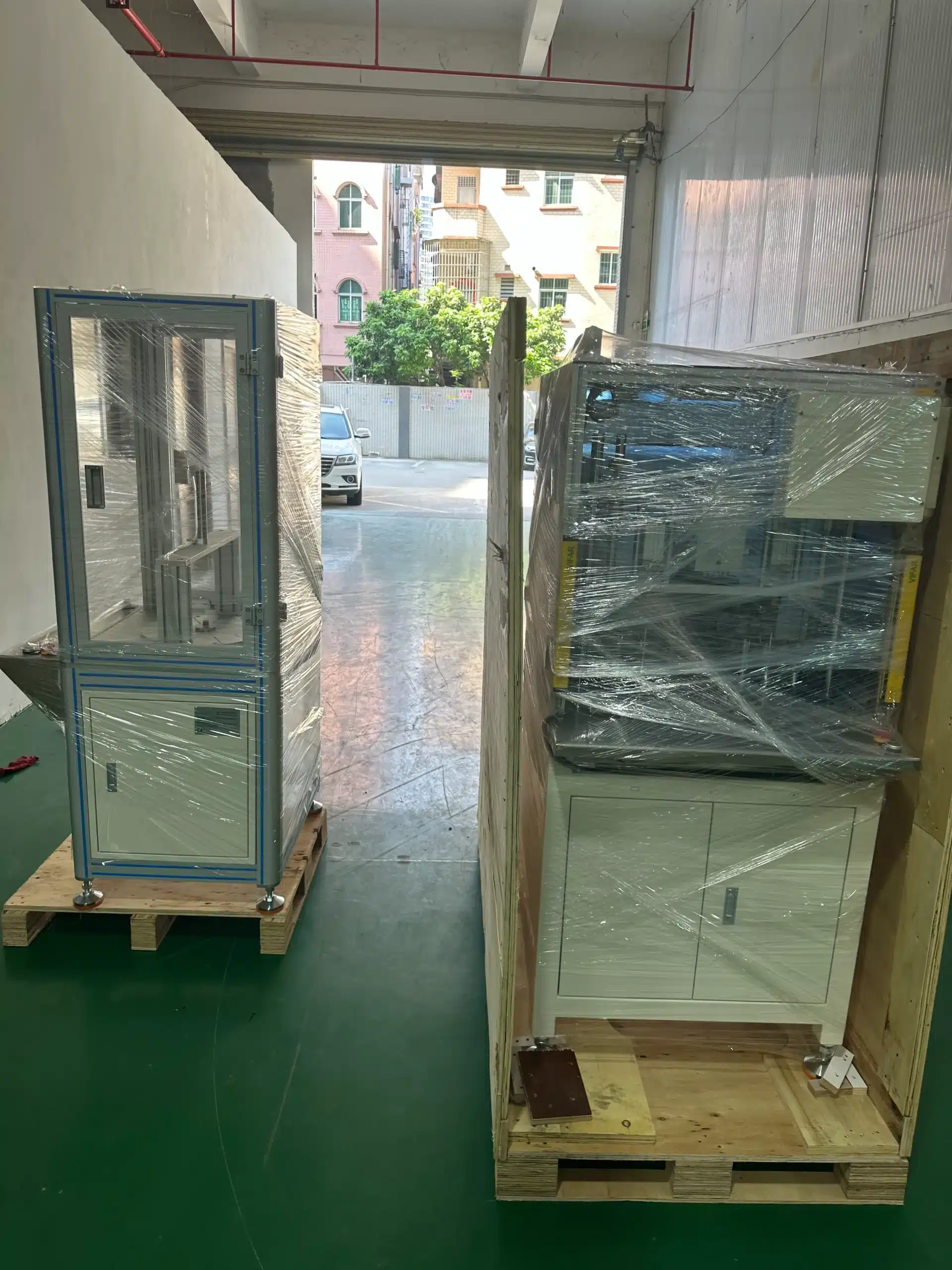 Vacuz BLDC Motor Coil Winding Machine+2 Sets Rotor Glue Dispensing Magnets Insertion Machine+3 Sets 1 Ton Servo Press Machines to Vietnam