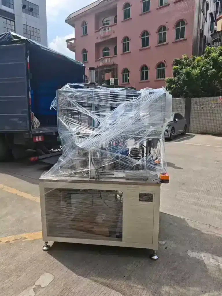 Vacuz Customize BLDC Ceiling Fan Motor Magnetic Gluing Shaft Bearing Pressing Assembly Machine Shipping