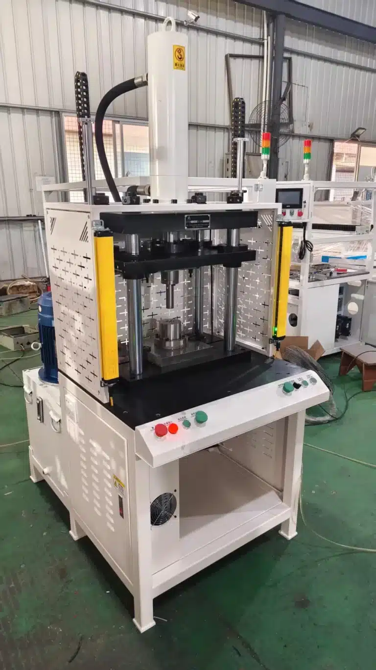 Vacuz 15 Tons Four Column Hydraulic Press Forming Machine For 31mm 35mm 42mm FPV Drone Stator Core Shaping