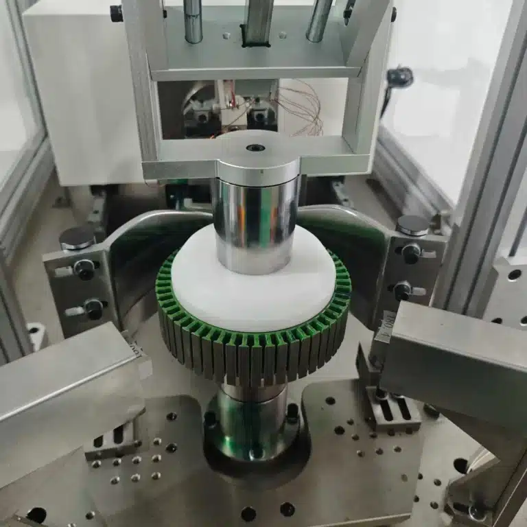 Vacuz Max 200mm OD Payload Carrying Agriculture Drone Motor Outer Stator Core Flying Fork Winding Machine