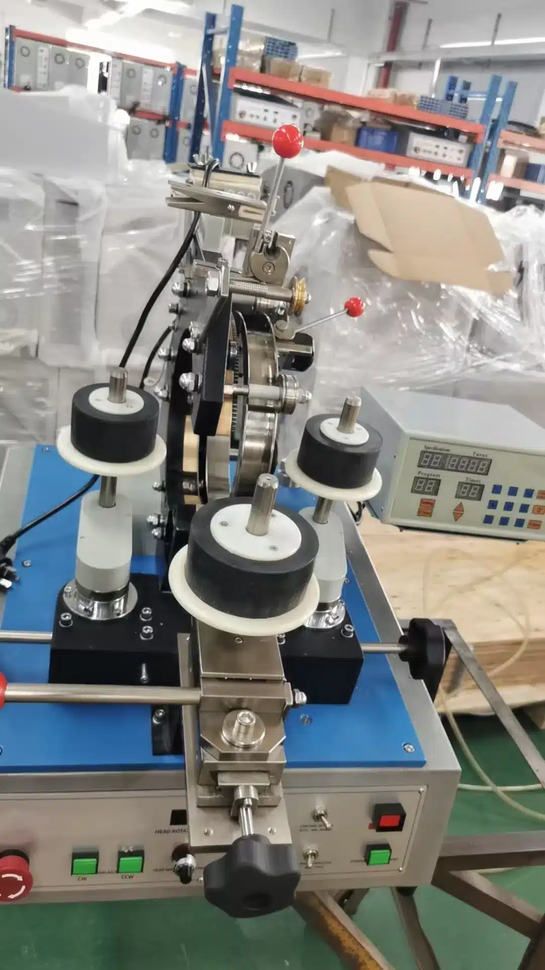 Vacuz Large Size Automatic Gear Head Toroidal Winding Machine Shipping To Turkiye