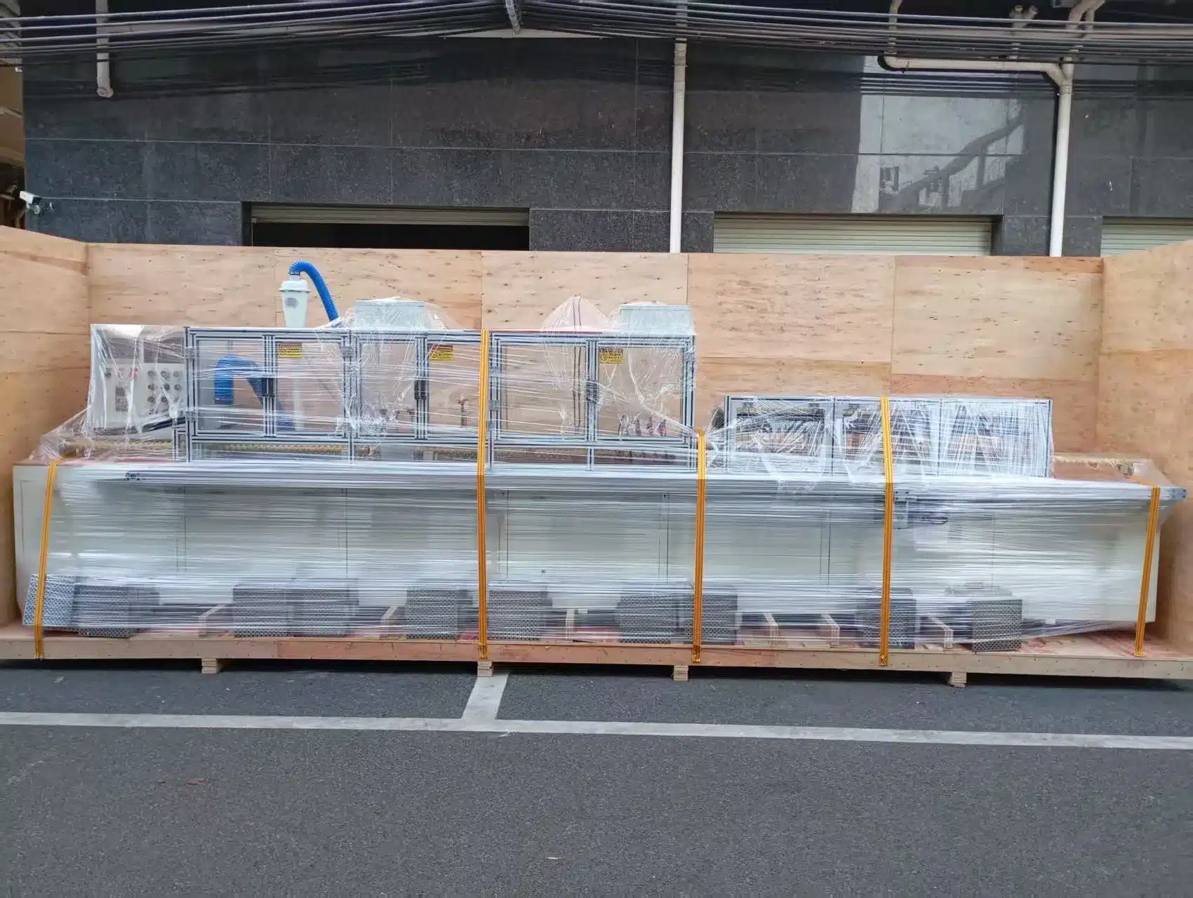 vacuz automatic coating process for fpv drone bldc motor outer slot stator insulation electrostatic powder coating line 1