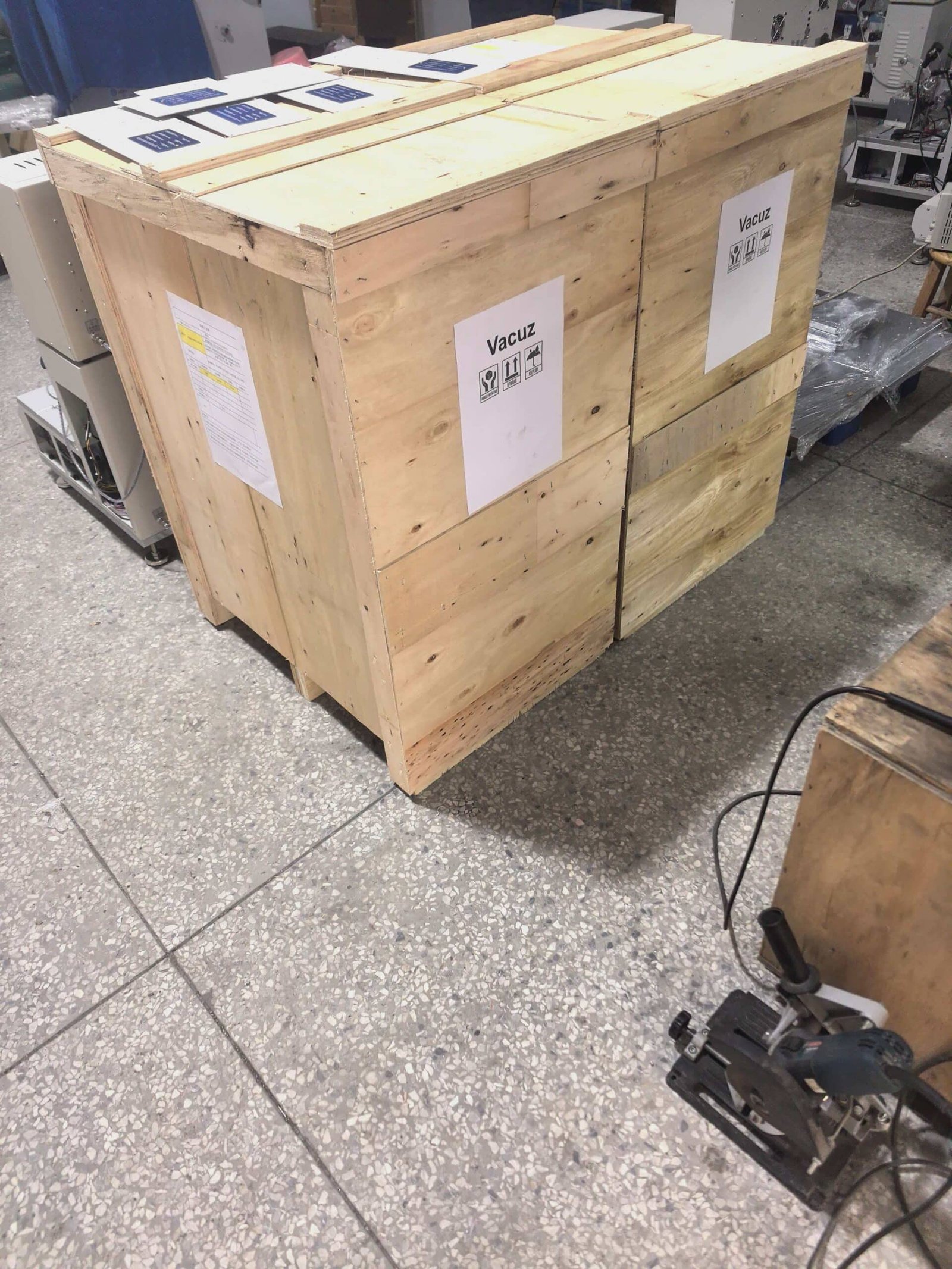 vacuz 2 sets dual side fpv uav drone bldc motor external rotor dynamic balancing machines 3