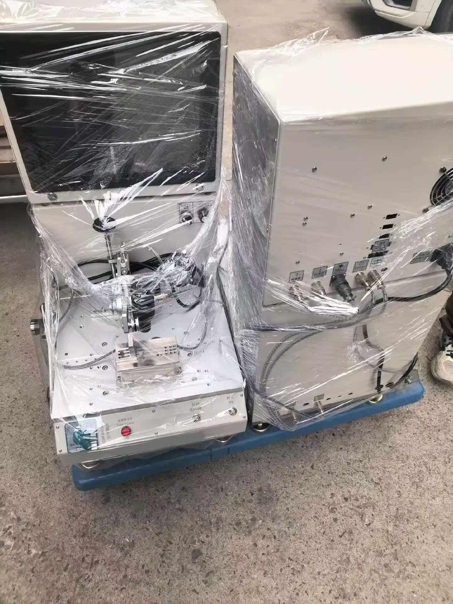 vacuz 4 sets double side fpv drone motor rotor automatic balancing machine shipping 1