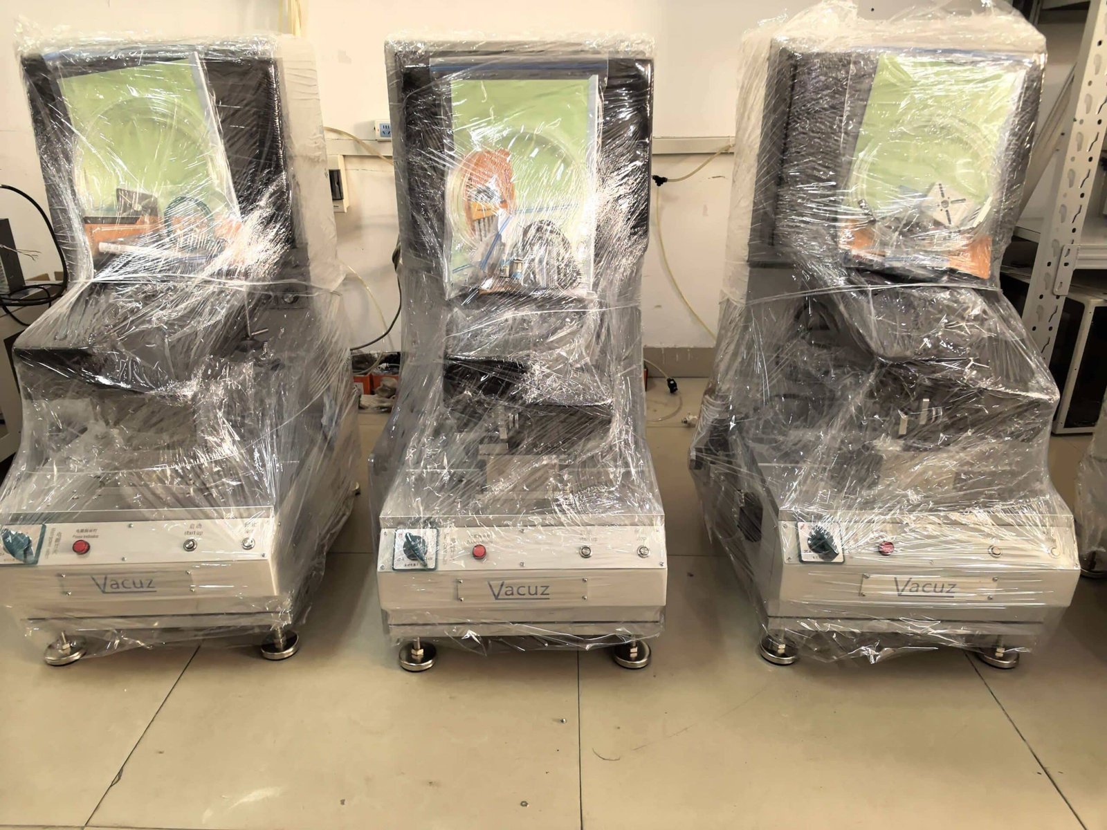 vacuz 8 sets fpv drone rotor core double side dynamic balancing machine equipment shipping 3