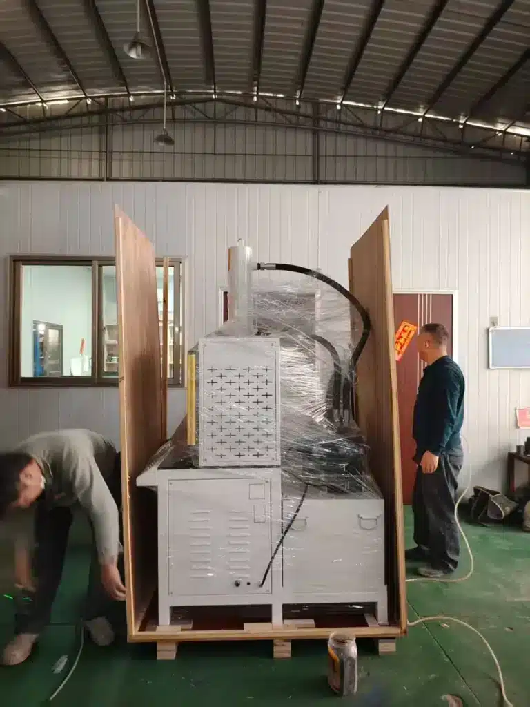 vacuz fpv drone bldc motor stator core hydraulic press forming shaping machine equipment shipment 3