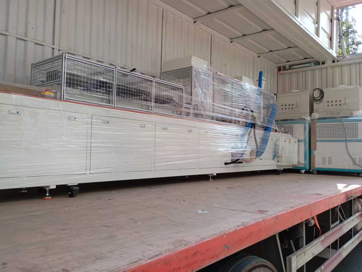 122mm bldc motor outer stator core lamination electrostatic epoxy resin powder coating machine production line 3