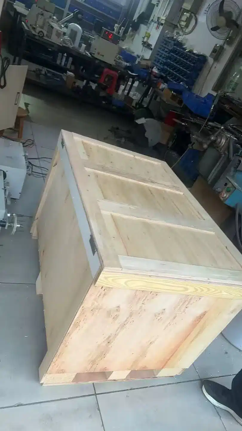 vacuz 6 spindles semi automatic transformer bobbin core needle winding machine equipment delivery 3