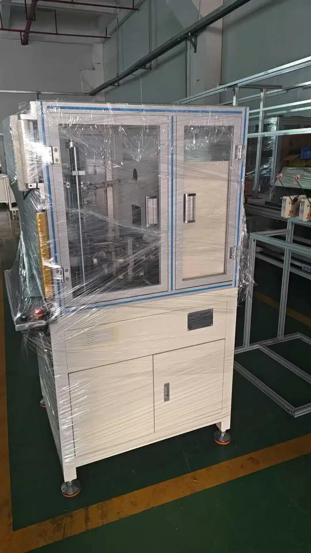 vacuz 10020 agricultural payload drone motor automatic fpv uav stator core flying fork winding machine shipment 2