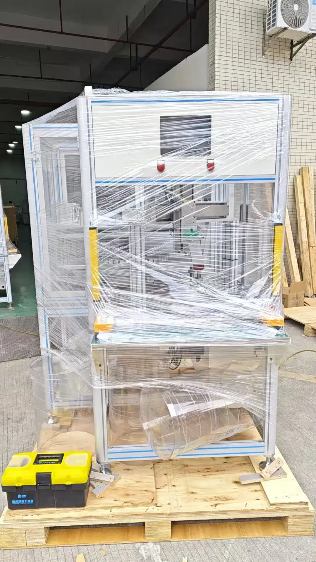 vacuz 16 sets large industry cooling fan motor stator automatic winding paper insertion magnets insertion machines loading container 5