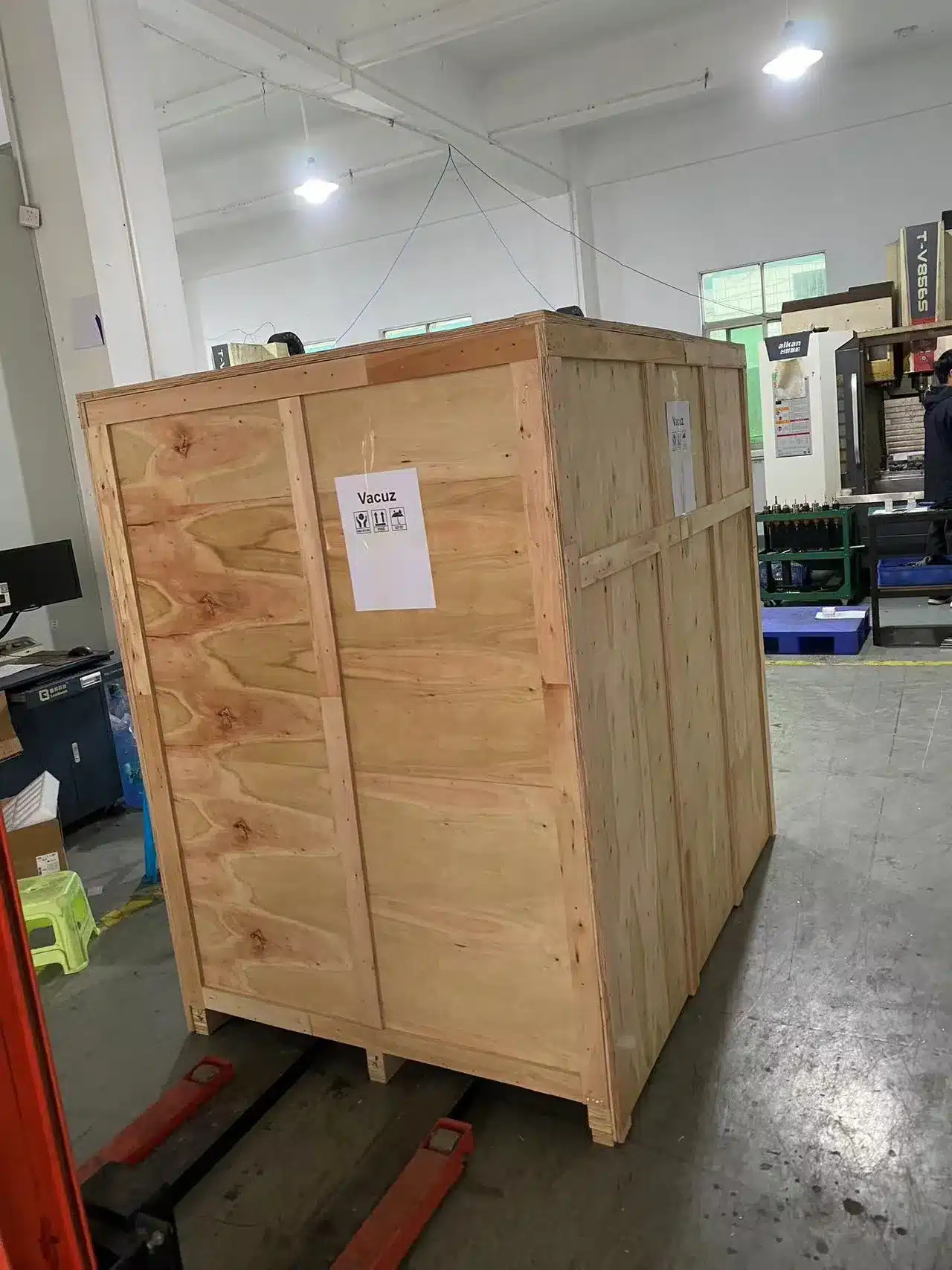 vacuz 8 spindles automatic transformer bobbin core needle winding taping wire stripping machine shipping 4